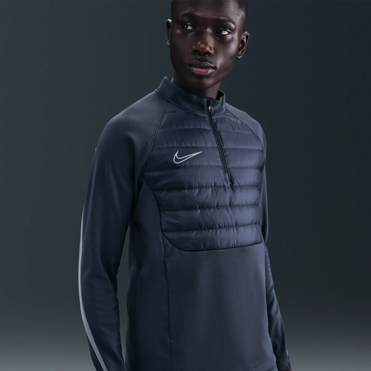 Academy Winter Warrior Therma-FIT 1/2-Zip Soccer Top by Nike