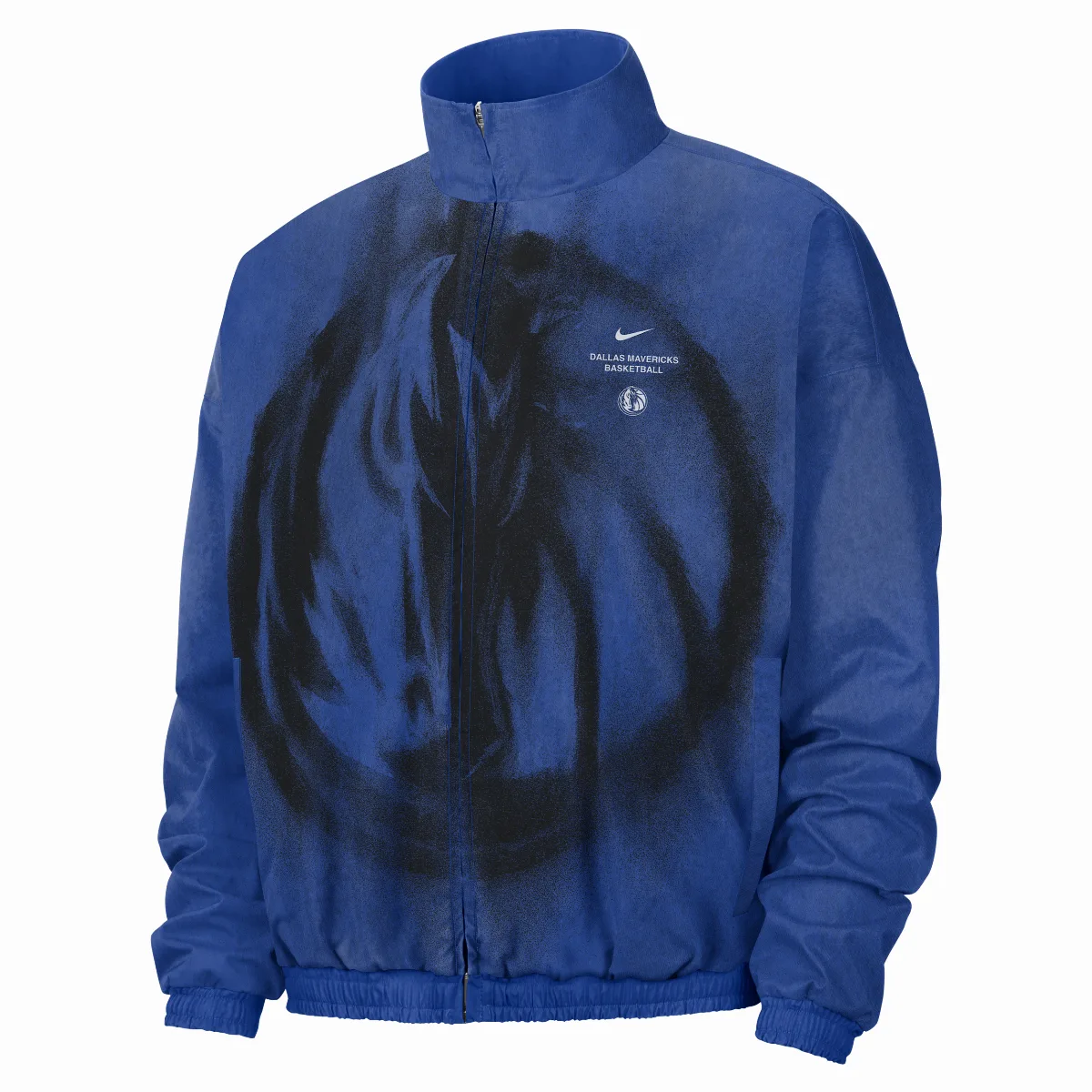 Dallas Mavericks Standard Issue Woven Basketball Jacket by Nike