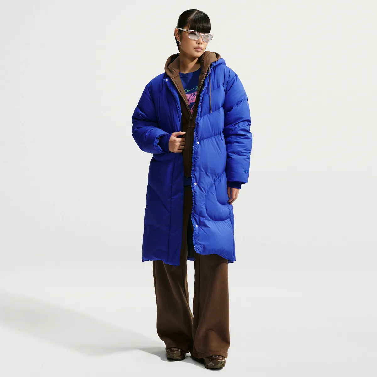 Sportswear Swoosh Series Loose Storm-FIT Hooded Down Parka by Nike
