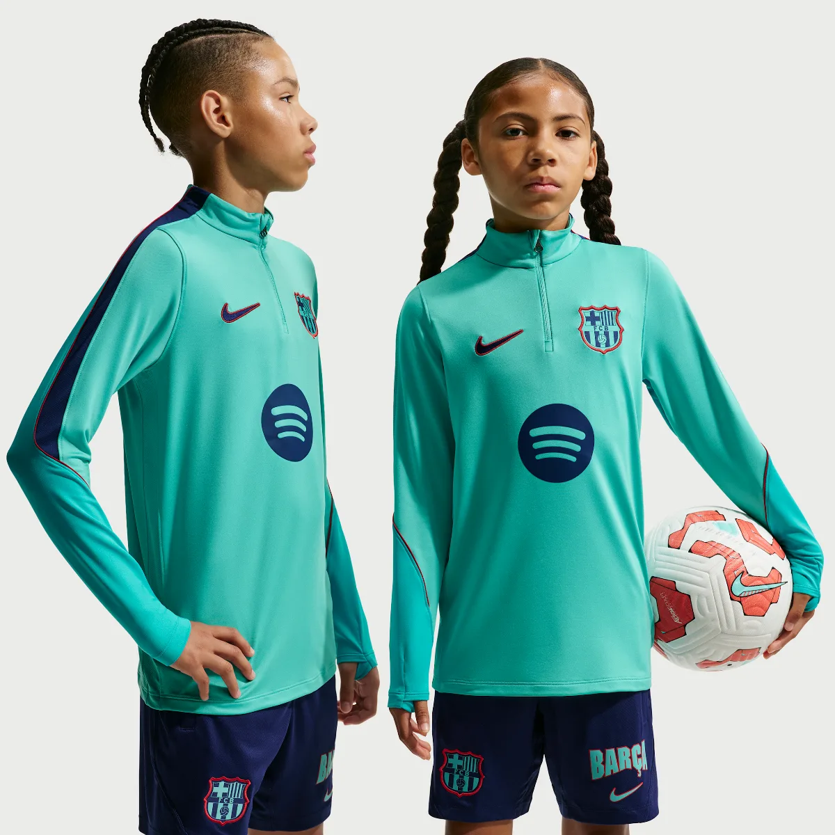 FC Barcelona Strike Third Dri-FIT Soccer Knit Drill Top by Nike