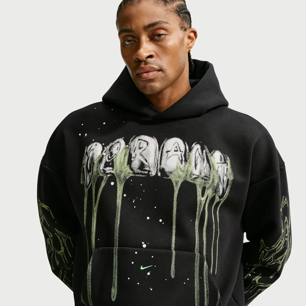 Ja Halloween Therma-FIT Brushed Pullover Basketball Hoodie by Nike