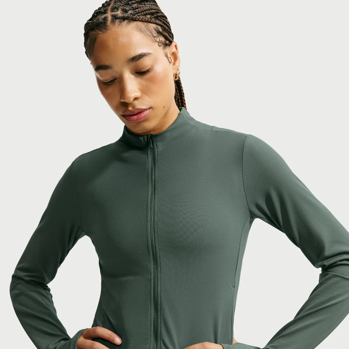 Zenvy Dri-FIT Full-Zip Jacket by Nike