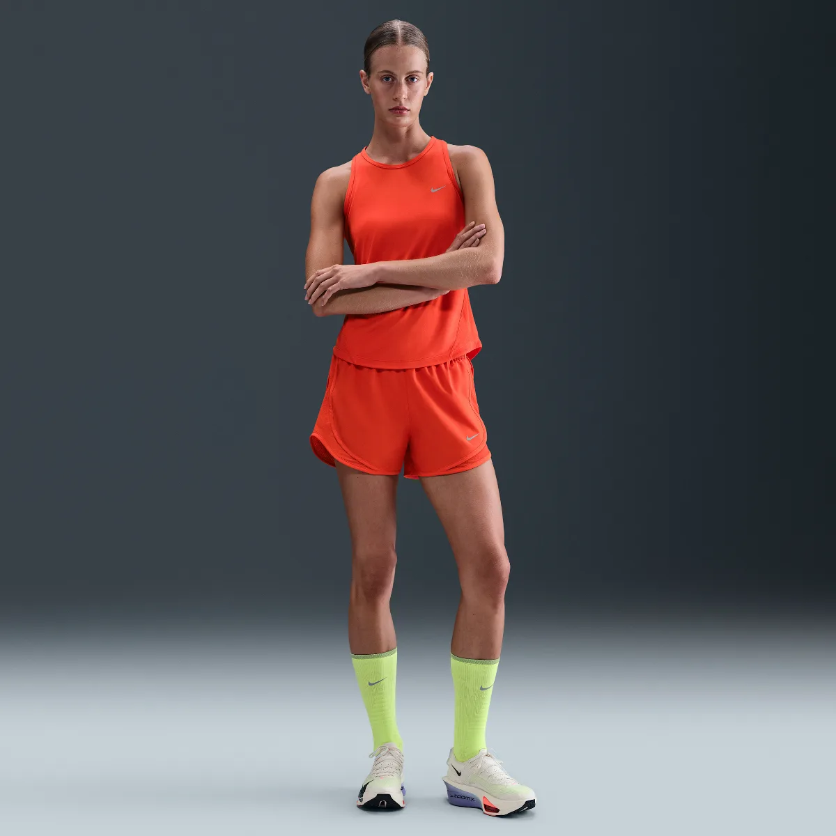 Tempo Dri-FIT Brief-Lined Running Shorts by Nike
