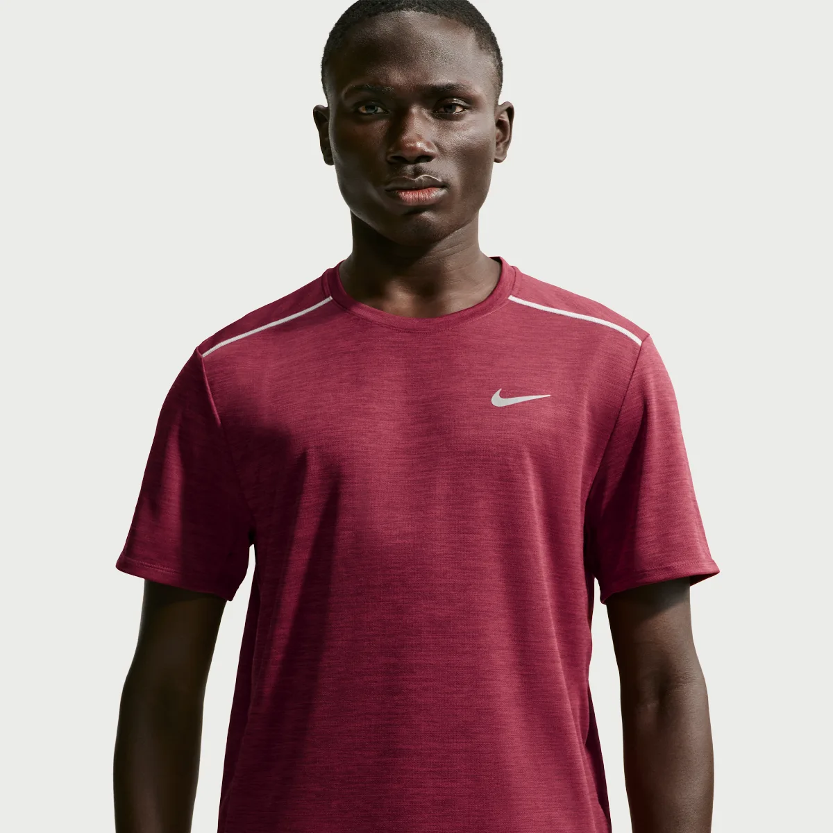 Miler Dri-FIT Short-Sleeve Running Top by Nike