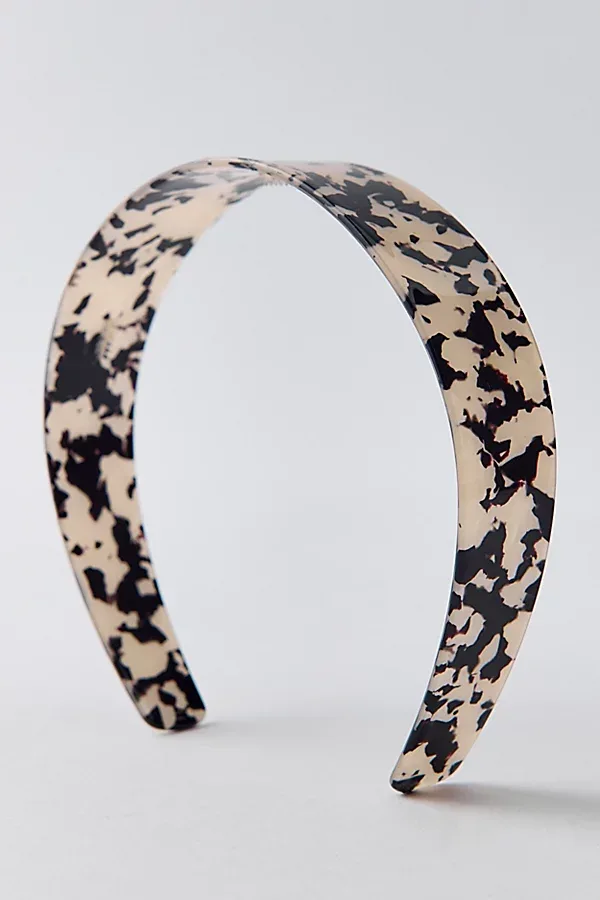 Printed Wide Acrylic Headband by Urban Outfitters