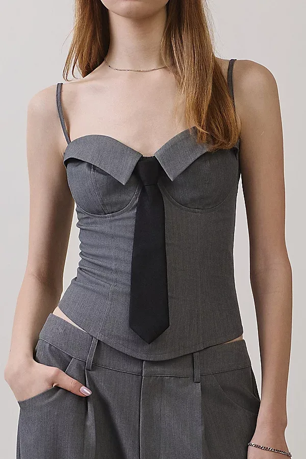 Freya Neck Tie Cami Top by Personal Code