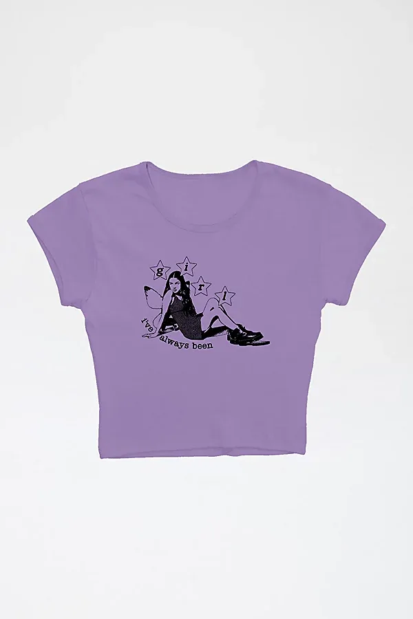 Olivia Rodrigo Girl Ive Always Been Graphic Baby Tee by Urban Outfitters