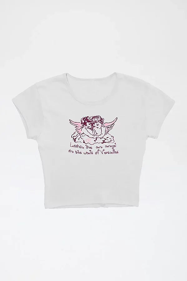Olivia Rodrigo Drop Dead Graphic Baby Tee by Urban Outfitters