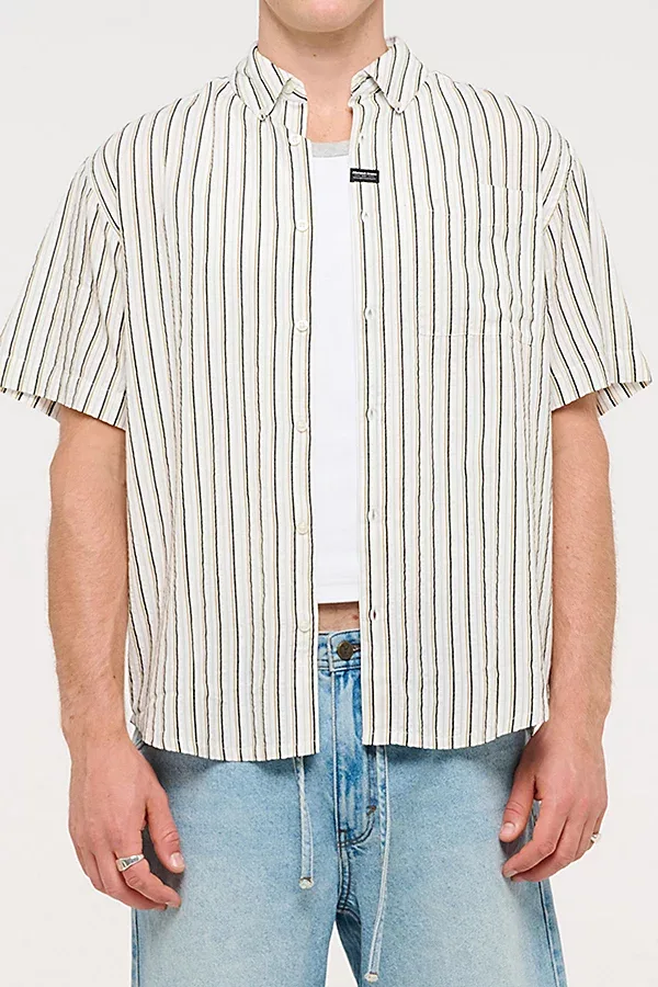 Mickey Stripe Shirt Top by Abrand Jeans