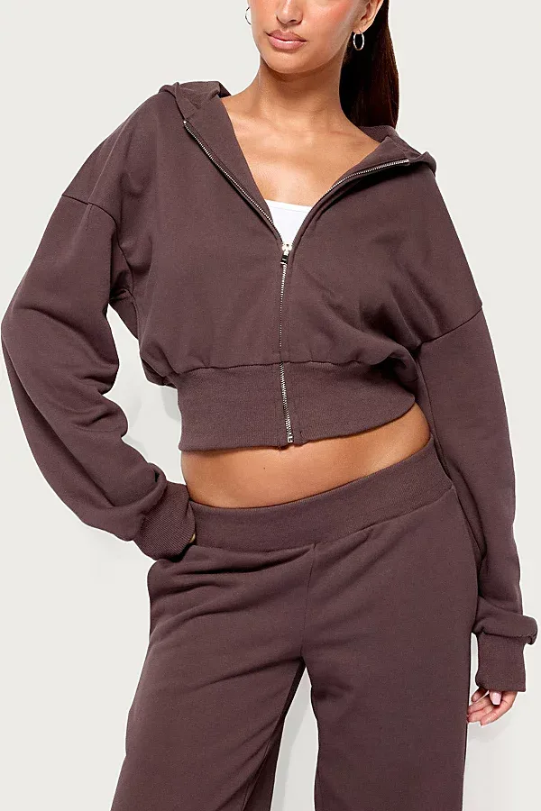 Wrenlee Zip Up Hoodie by Edikted