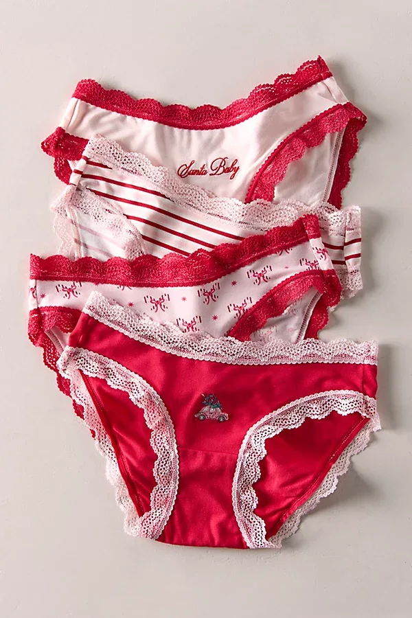 Stripe & Stare Four Pack of Undies by Stripe & Stare