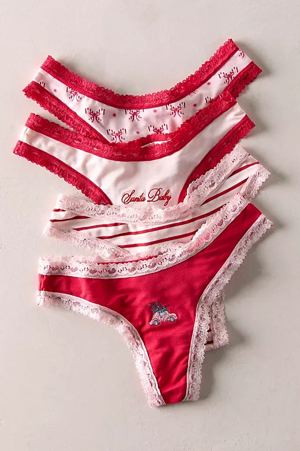 Thong Four Pack by Stripe & Stare