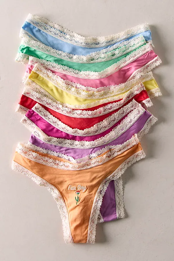Thong Eight Pack by Stripe & Stare