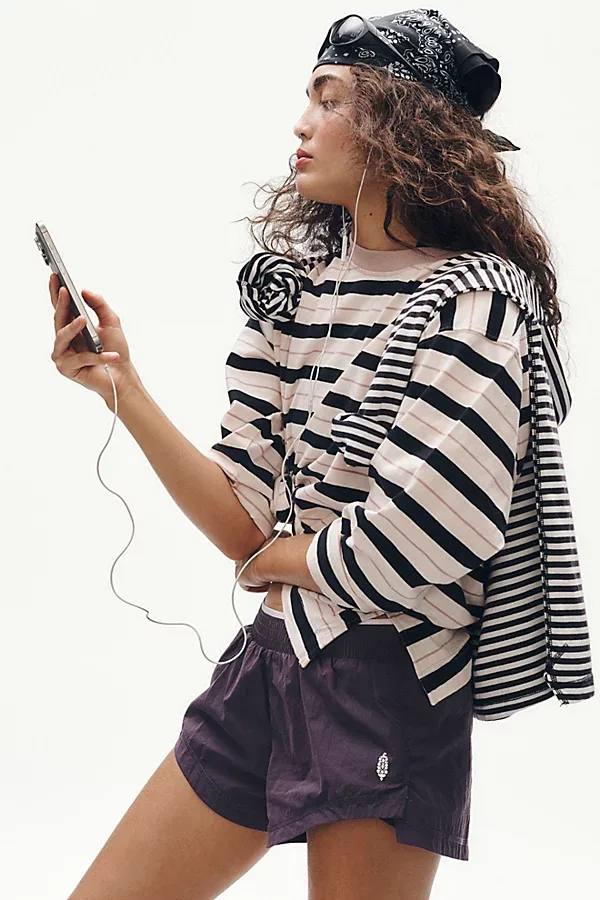 Hustle Yarn Dye Stripe Layer by FP Movement