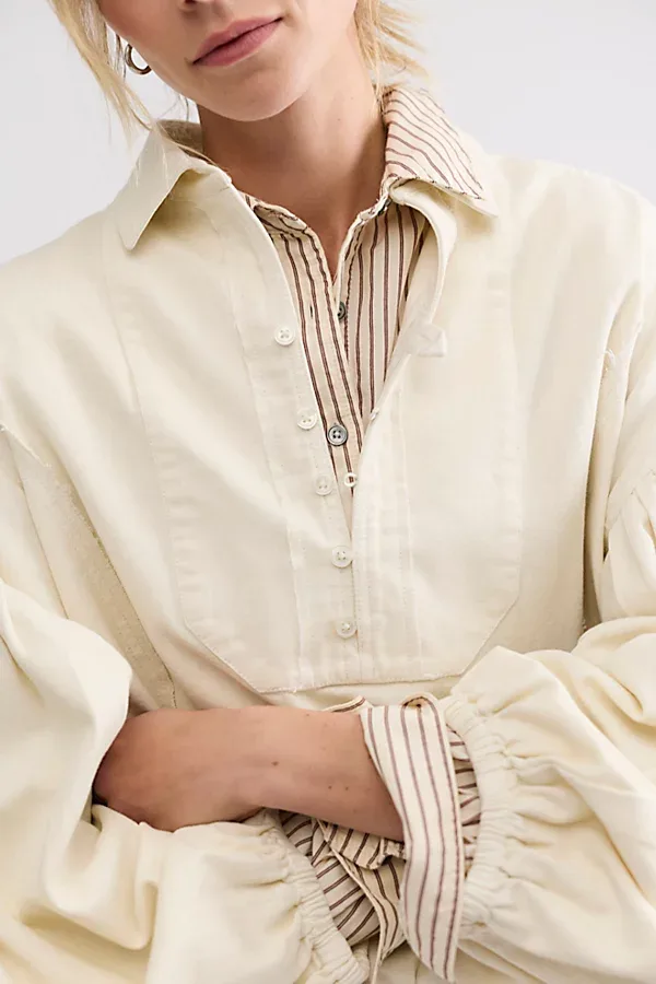 We the Free Rugged Washed Cotton Top by Free People