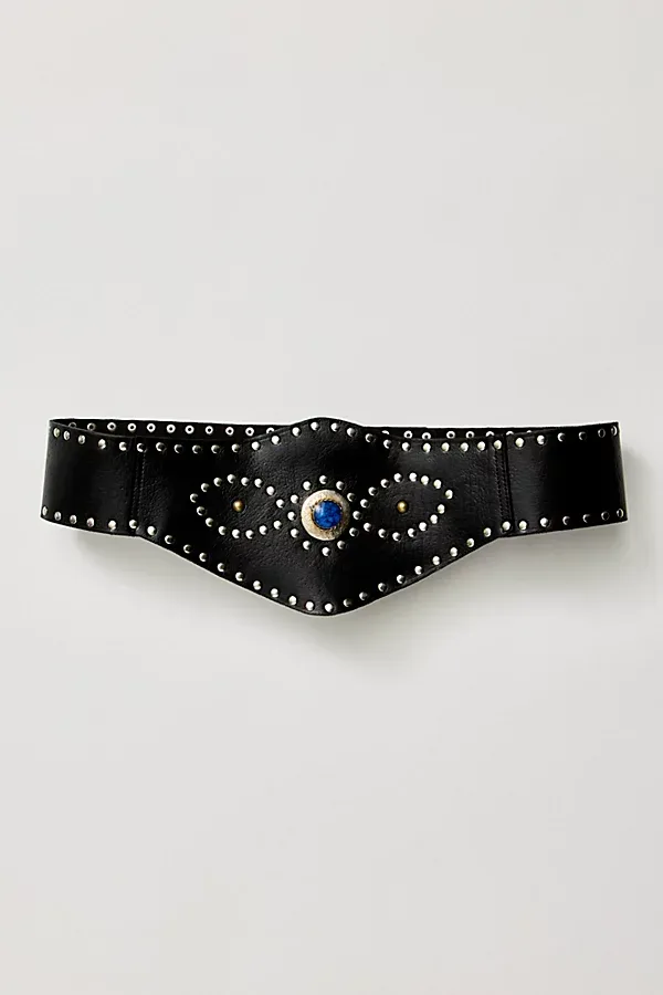 Luna Luna Leather Waist Belt by Free People