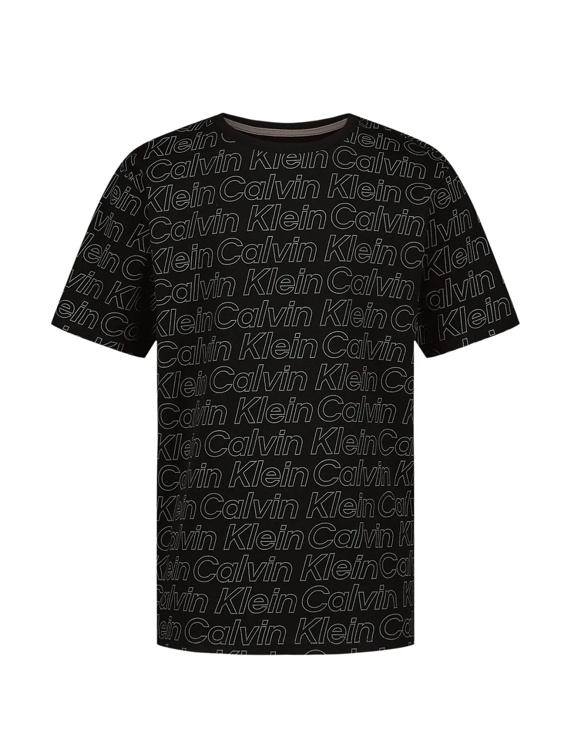 Allover Calvin Logo Tee by Calvin Klein