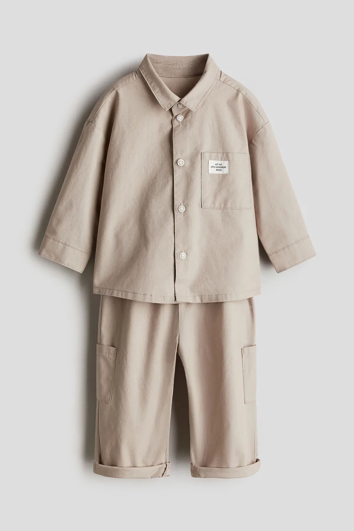 2-Piece Shirt and Pants Set by H&M