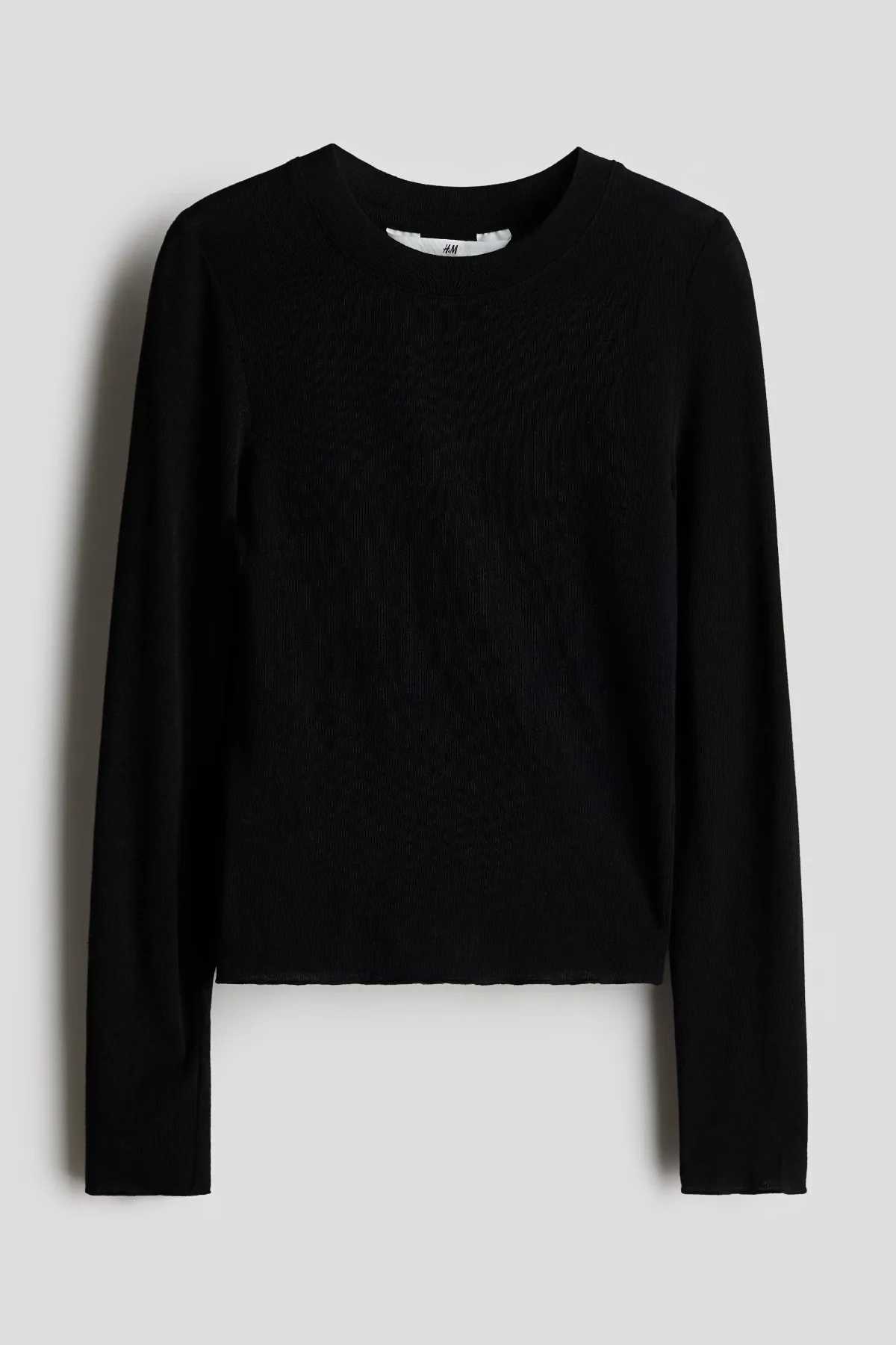 Long-Sleeved Cashmere-Blend Top by H&M