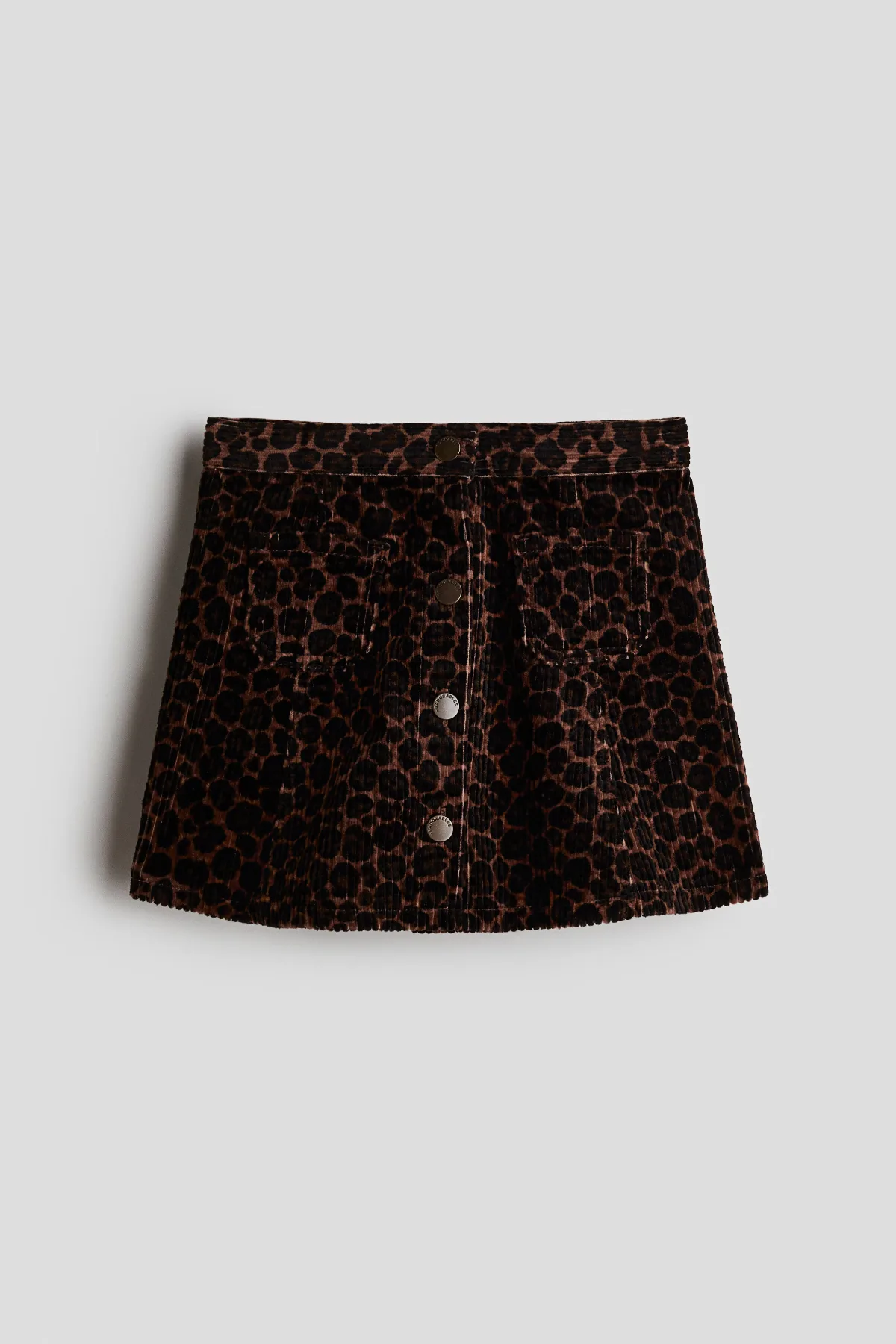 Corduroy A-Line Skirt by H&M