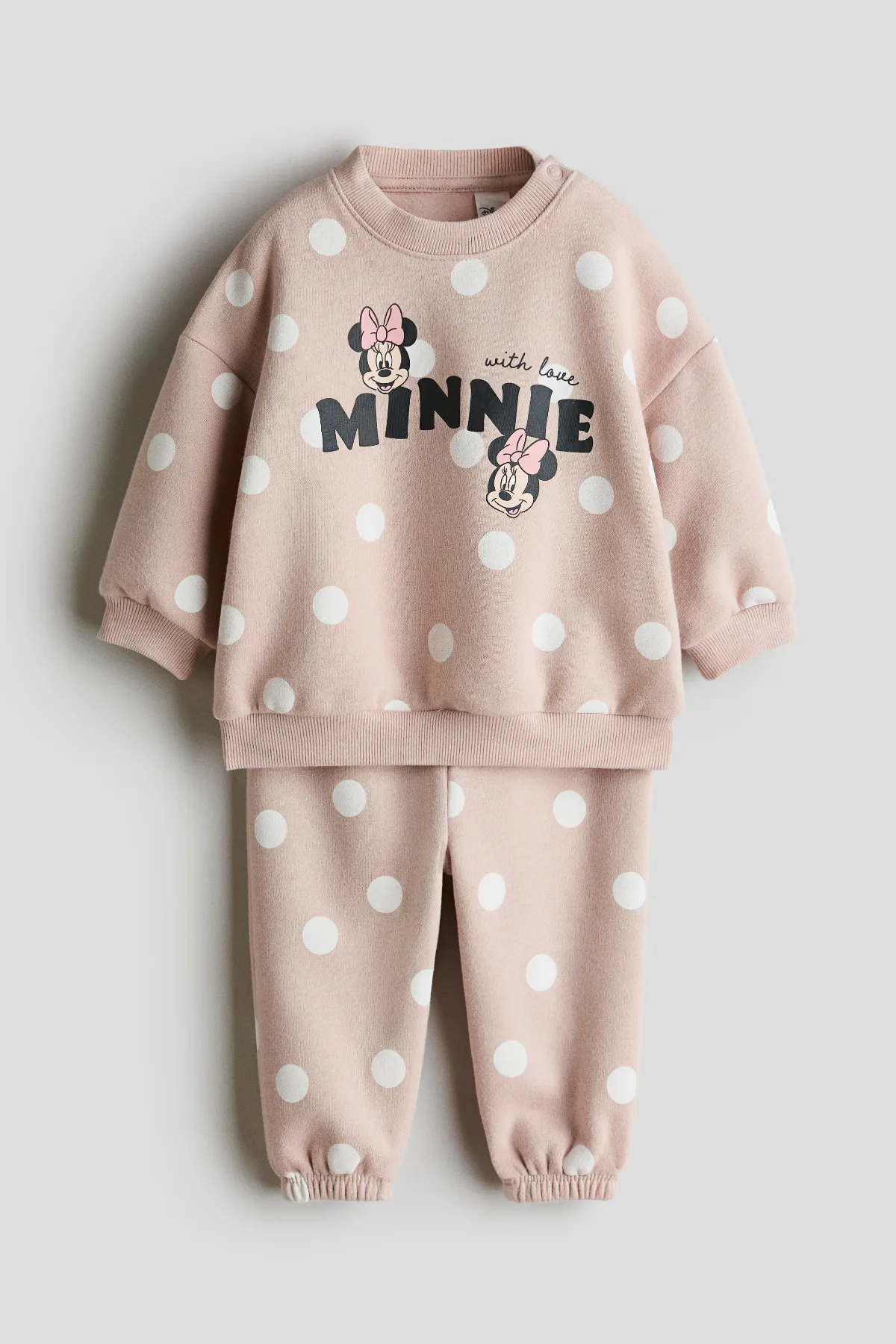2-Piece Printed Sweatshirt and Joggers Set by H&M