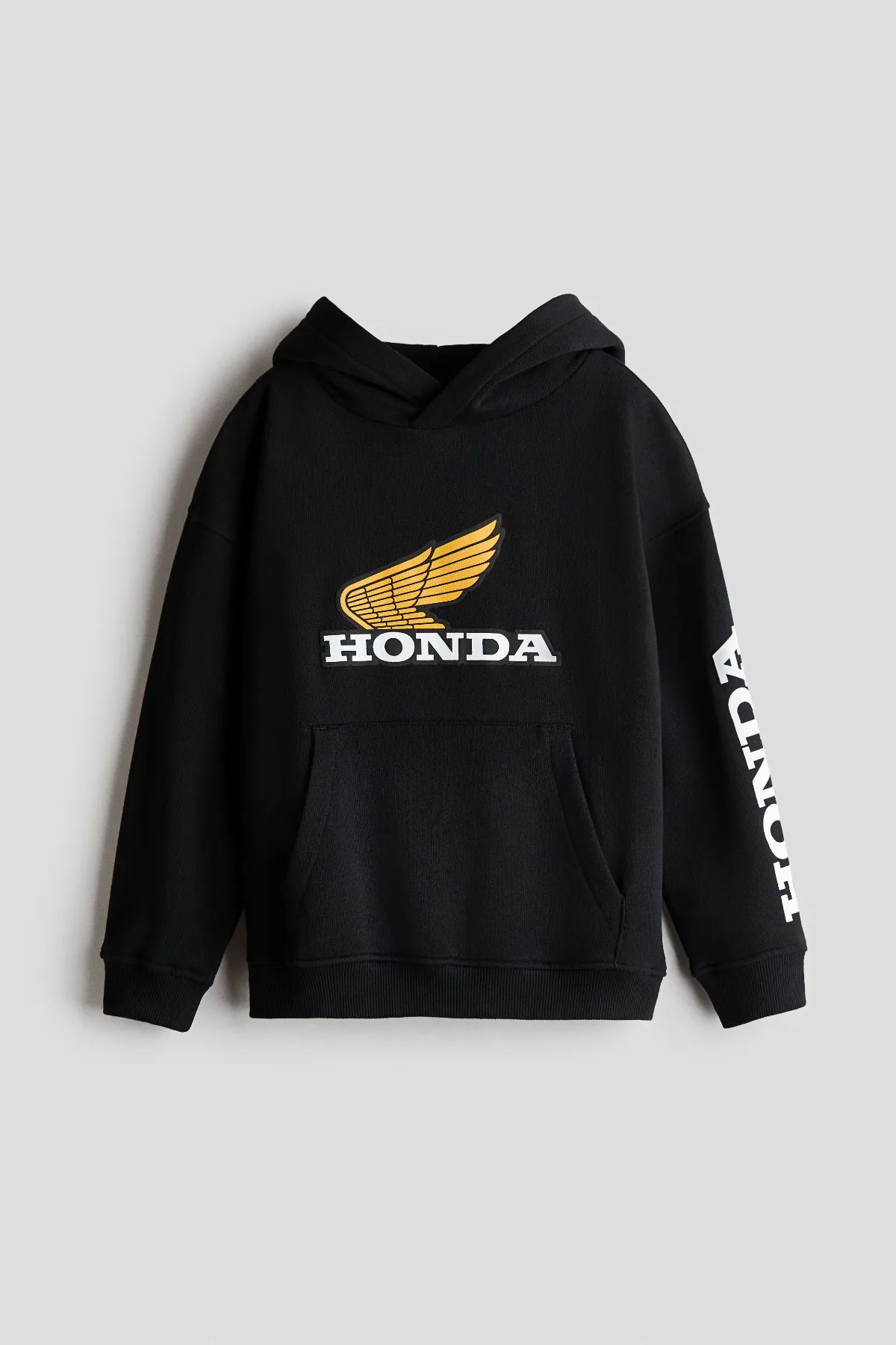 Brushed-Inside Printed Hoodie by H&M