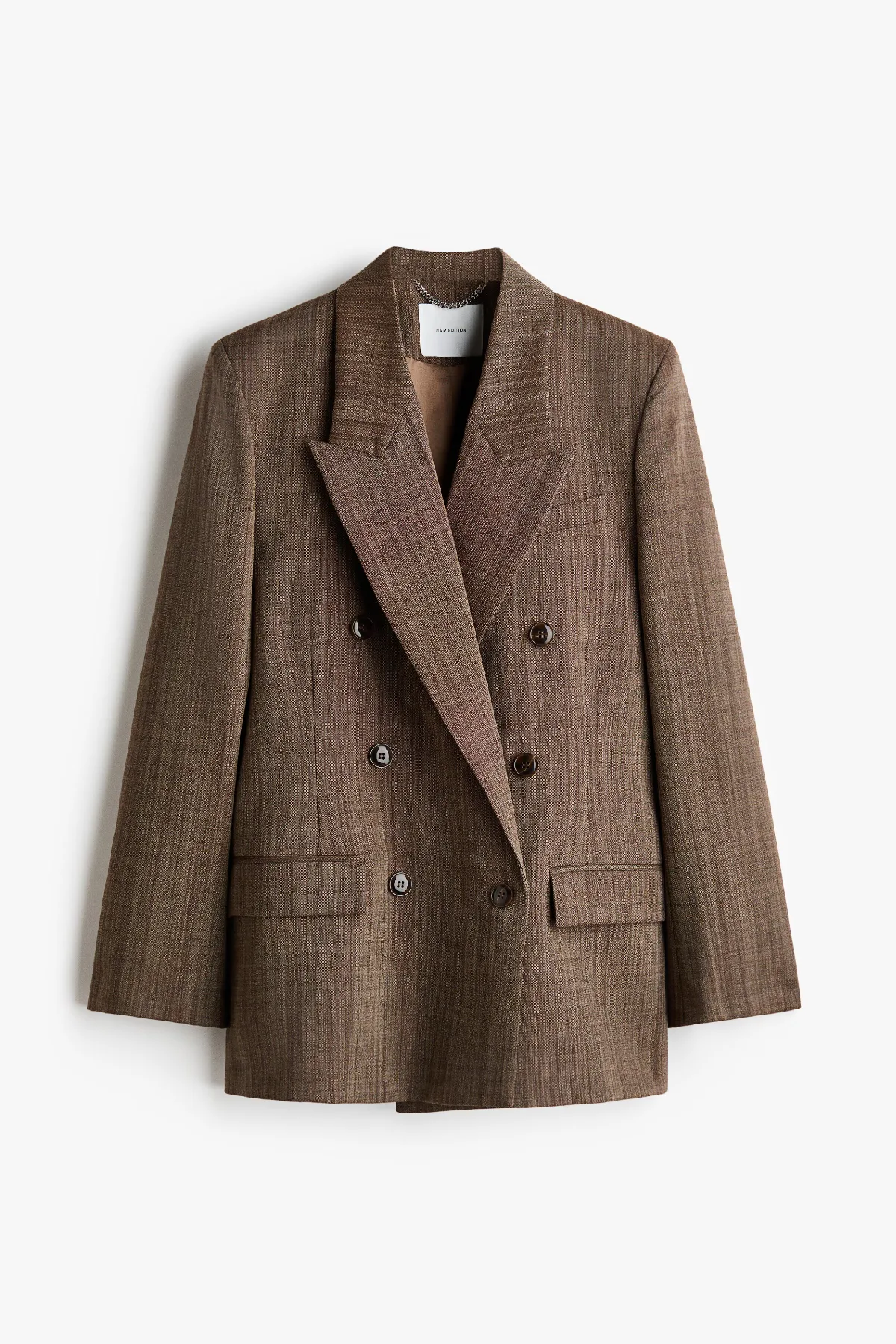 Double-Breasted Wool Blazer by H&M