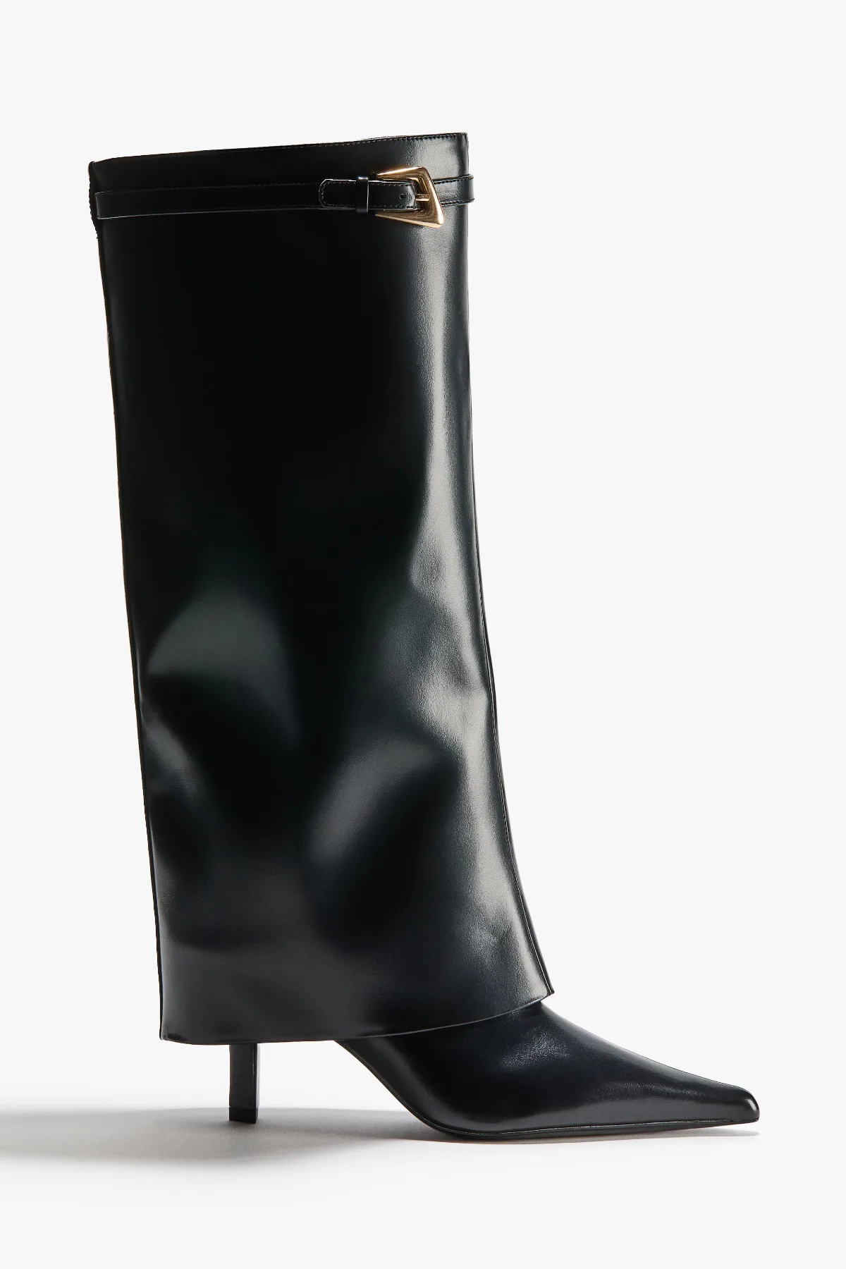 Knee-High Buckle-Detail Boots by H&M