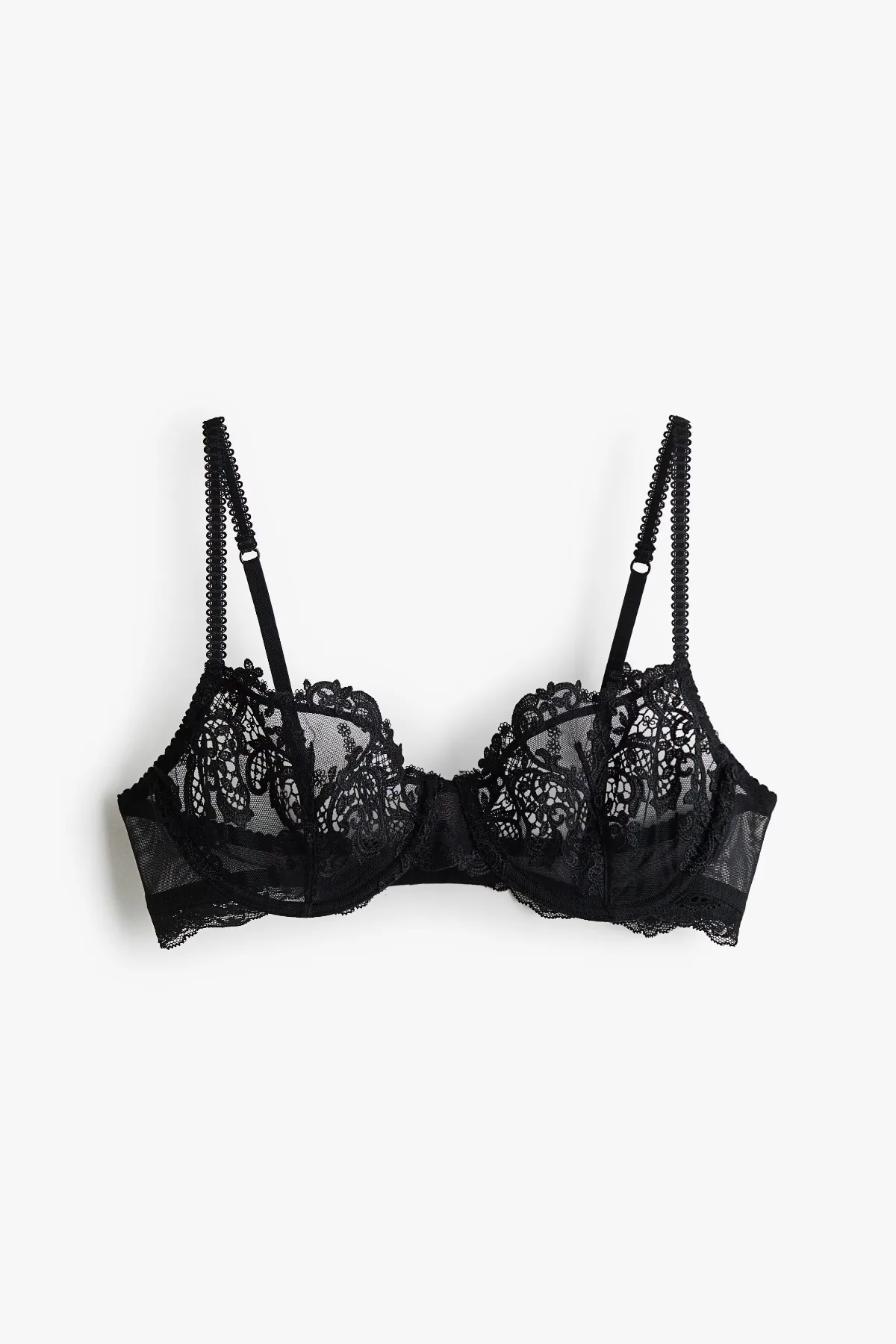 Embroidered Underwire Bra by H&M