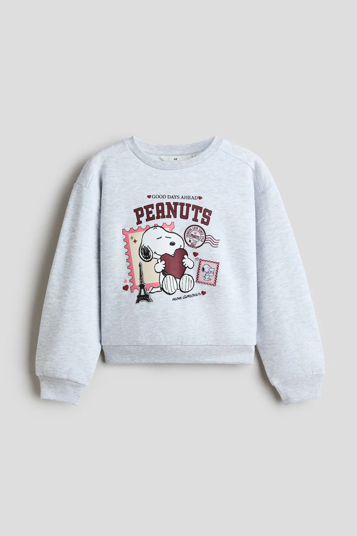 Printed Brushed-Inside Sweatshirt by H&M