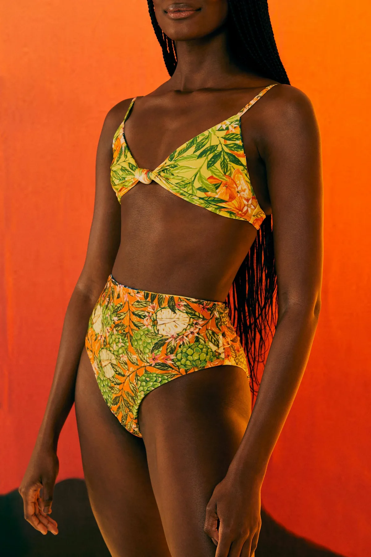 Caipirinha High Waist Bikini Bottom by FARM Rio