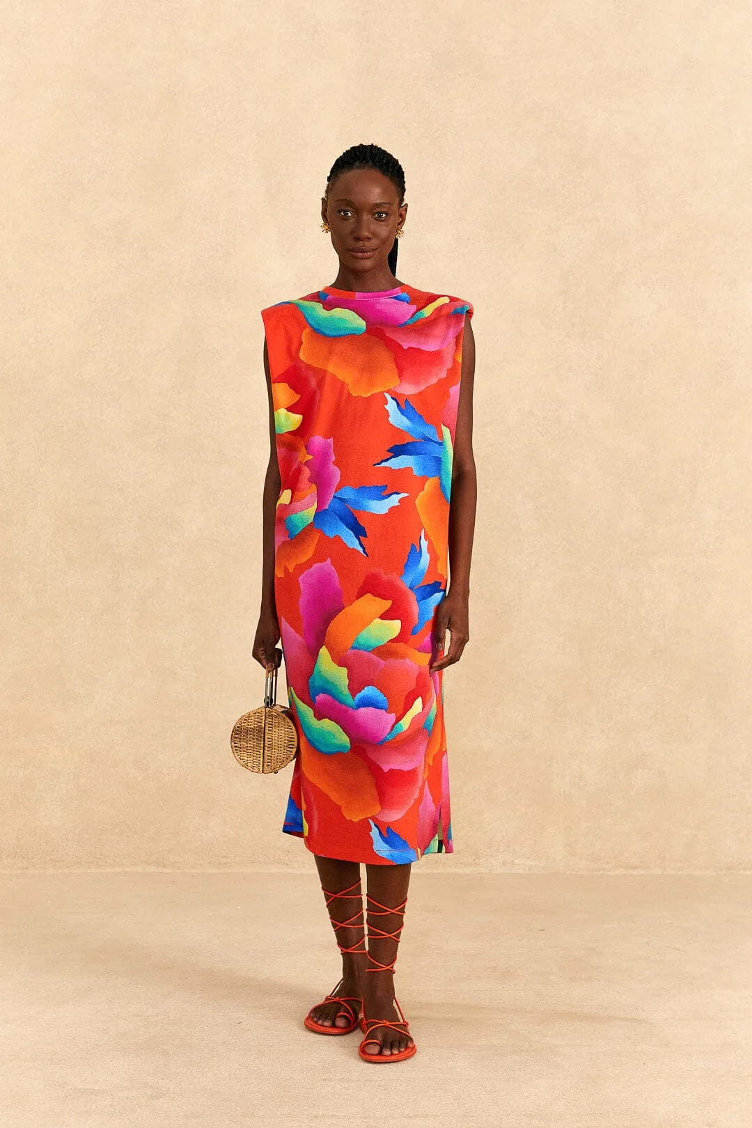 Ombre Chita T-Shirt Dress by FARM Rio