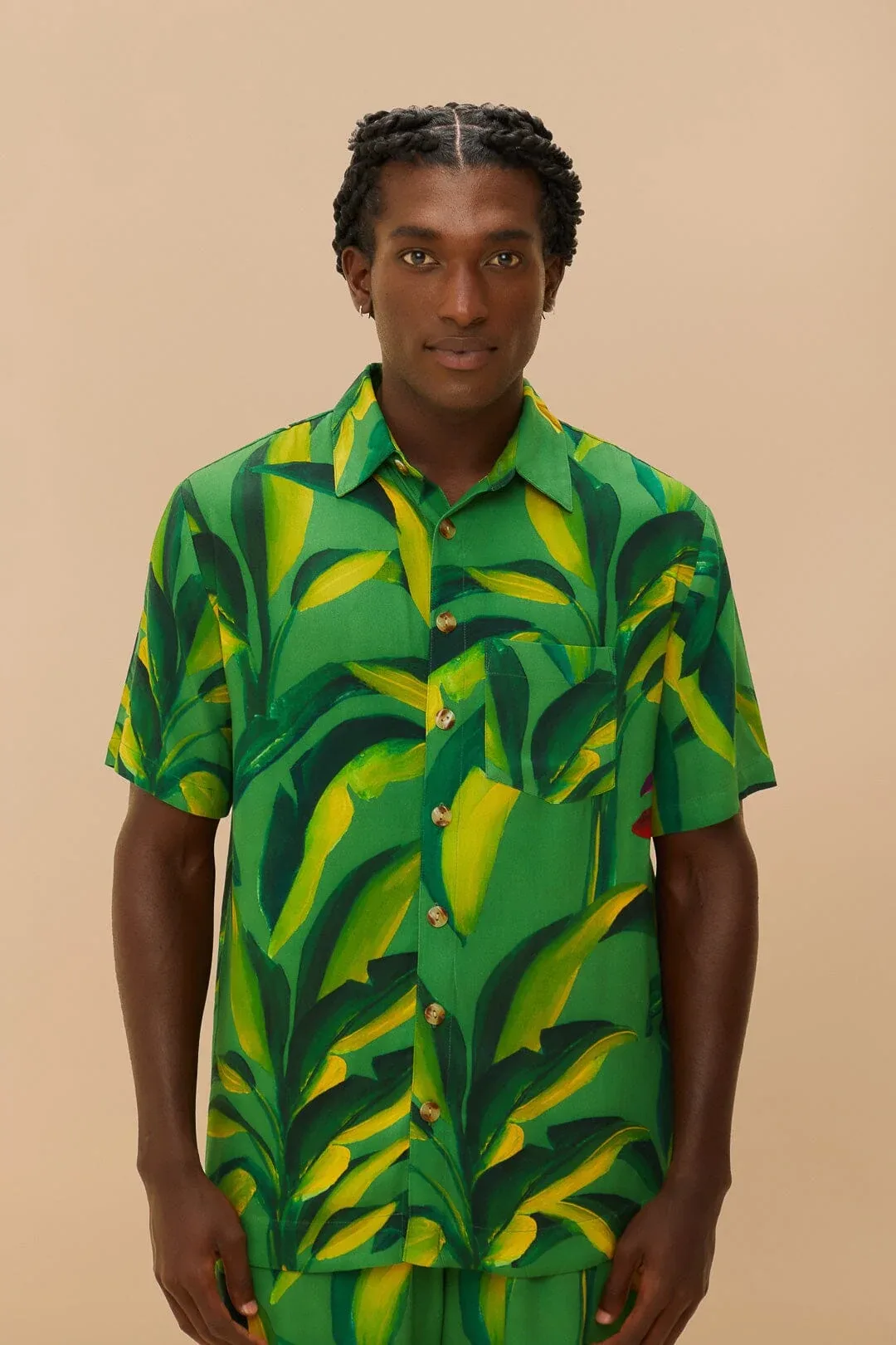 Banana Aquarela Lenzing Ecovero Viscose Shirt by FARM Rio