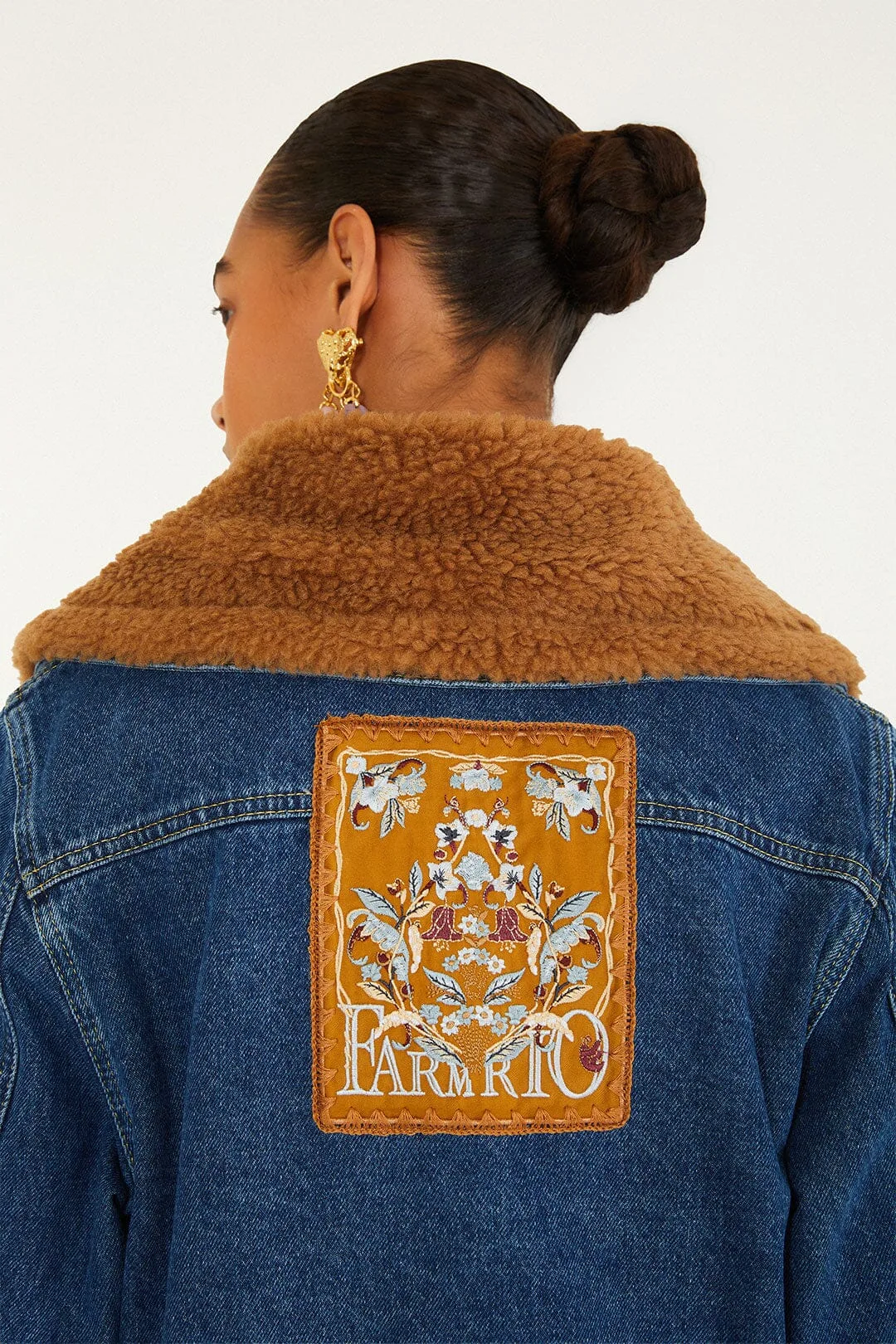 Almost Famous Denim Jacket by FARM Rio