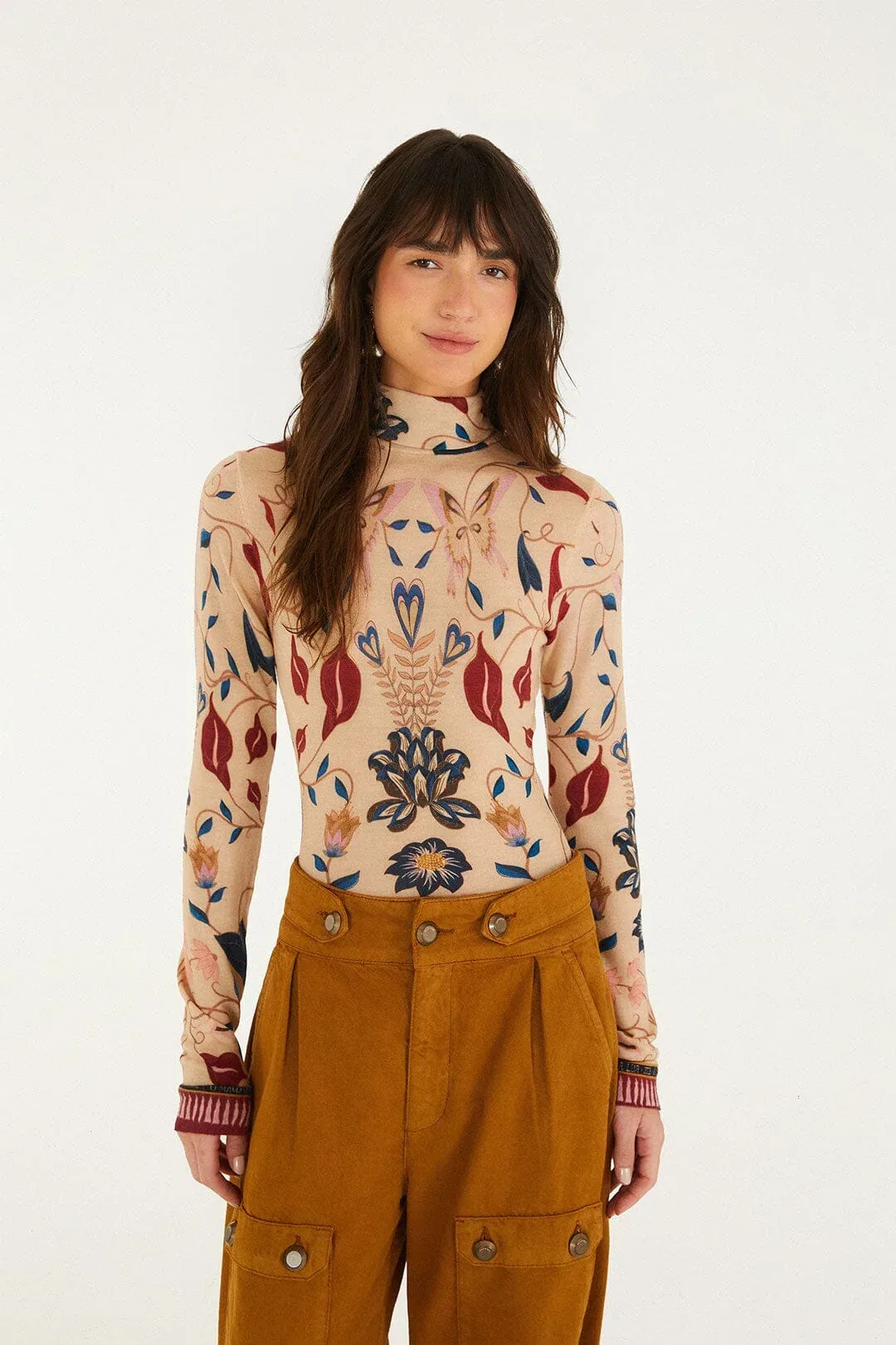 Mystical Paradise Layer Knit Top by FARM Rio