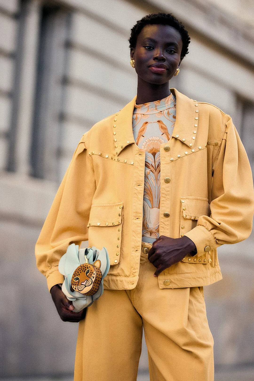 Criaturas Fantásticas Twill Jacket by FARM Rio
