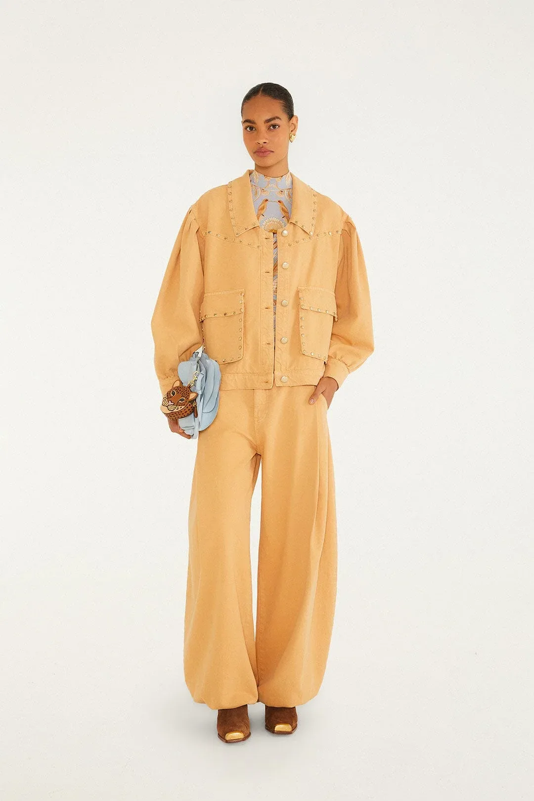 Criaturas Fantásticas Twill Pants by FARM Rio