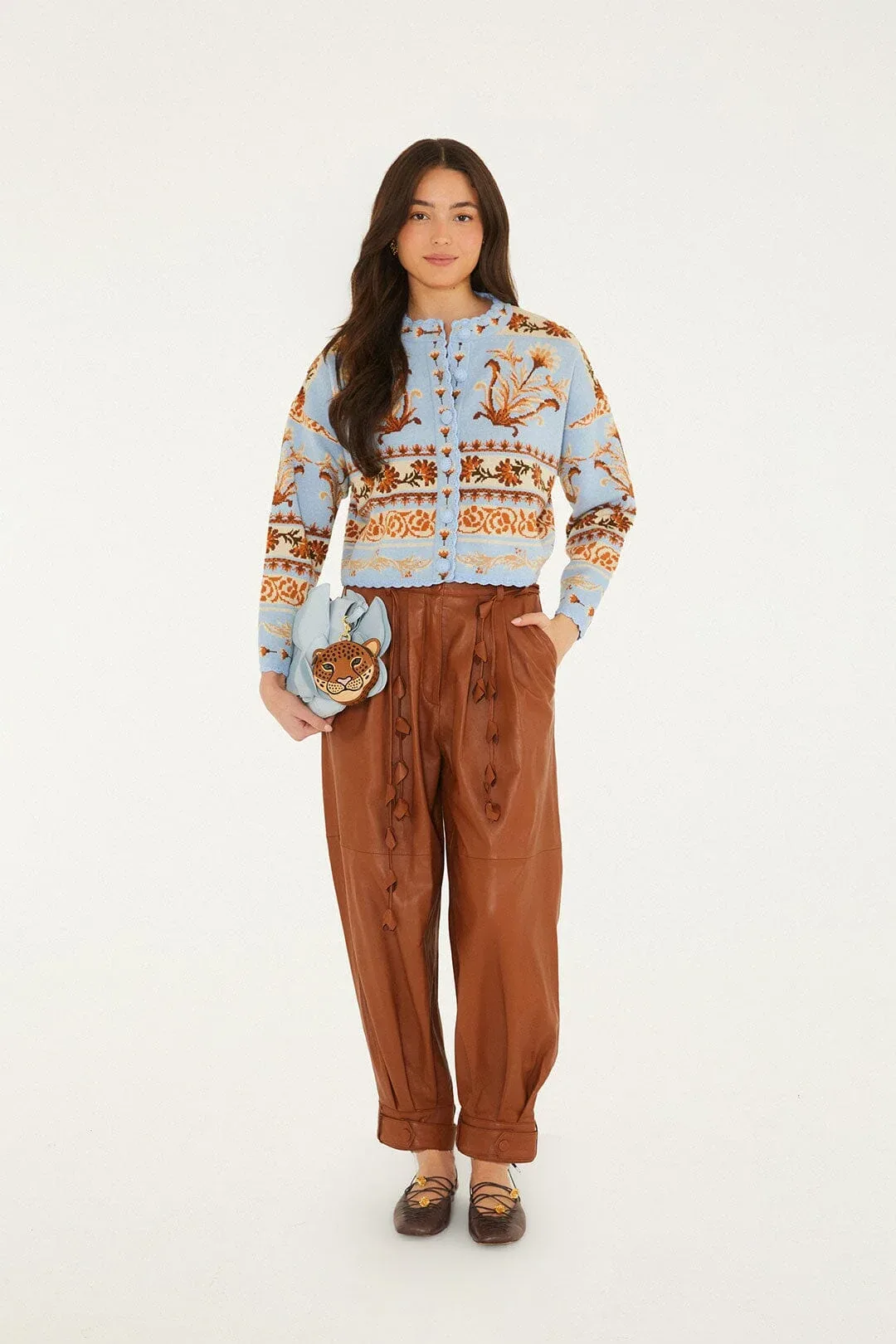 Almost Famous Leather Pants by FARM Rio