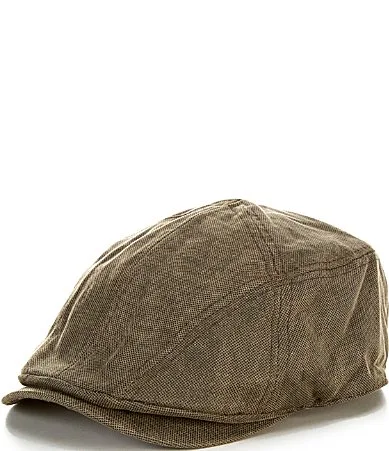 Cremieux Blue Label Weathered Waxed Driver Hat by Cremieux