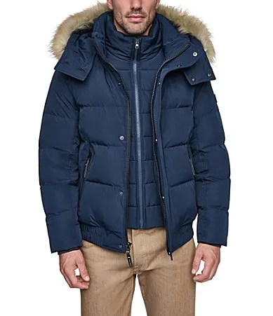 Umbria Hooded Down Jacket by Andrew Marc