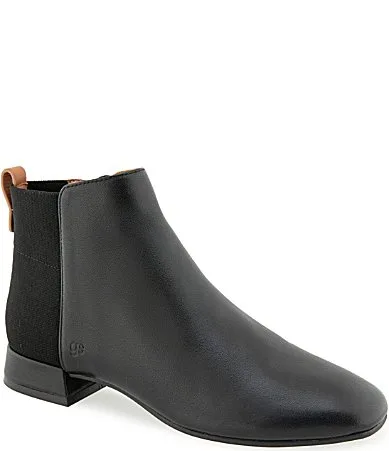 Port Leather Gored Ankle Booties by Gentle Souls