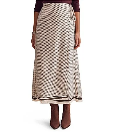 Cyrus Tie Side Skirt by Splendid