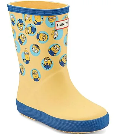 Hunter x Minions First Classic Waterproof Rain Boots by Hunter