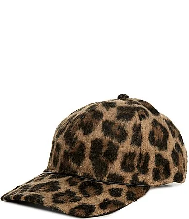 Leopard Baseball Cap by Vince Camuto