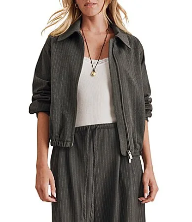 Blake Pinstripe Jacket by Splendid