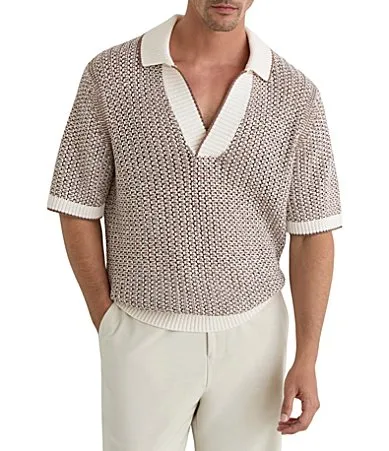 Atlas Short Sleeve Polo Shirt by Reiss