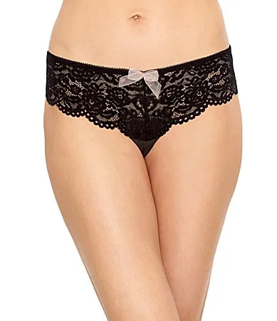 Ciao Bella Floral Lace Scalloped Edge Tanga by Wacoal
