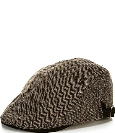 Classic Herringbone Driver Hat by Cremieux