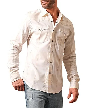 Mitch Striped Woven Shirt by Kimes Ranch