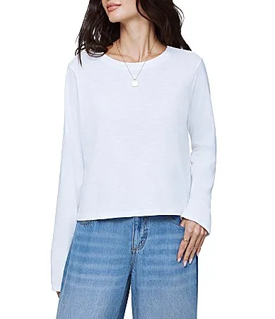 Louisa Long Sleeve Crewneck Tee by Splendid